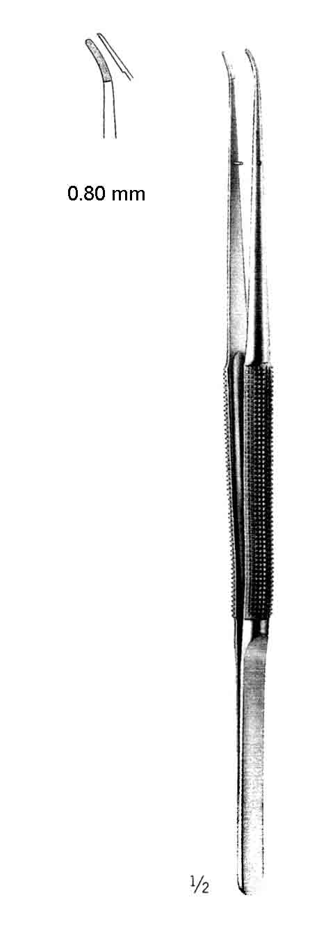 TİTANYUM MİKRO PENSET 18CM 0.80 MM